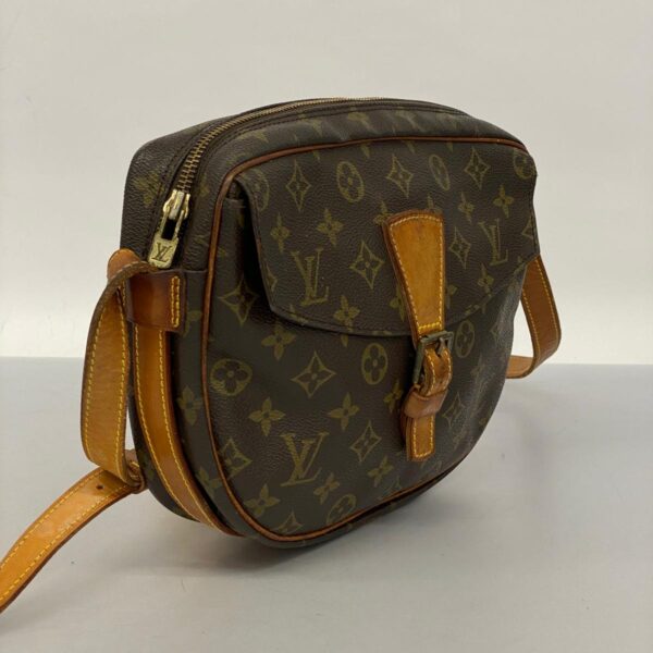 1240001051166 2 Louis Vuitton Genefeuille Monogram Shoulder Bag Brown