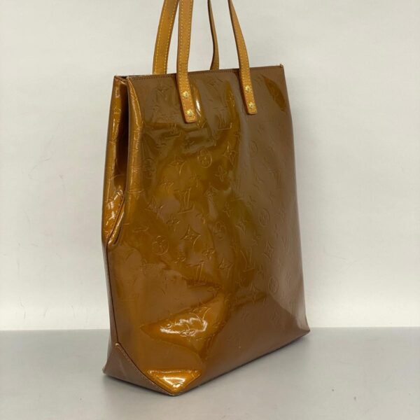 1240001051167 2 Louis Vuitton Lead MM Vernis Tote Bag Bronze