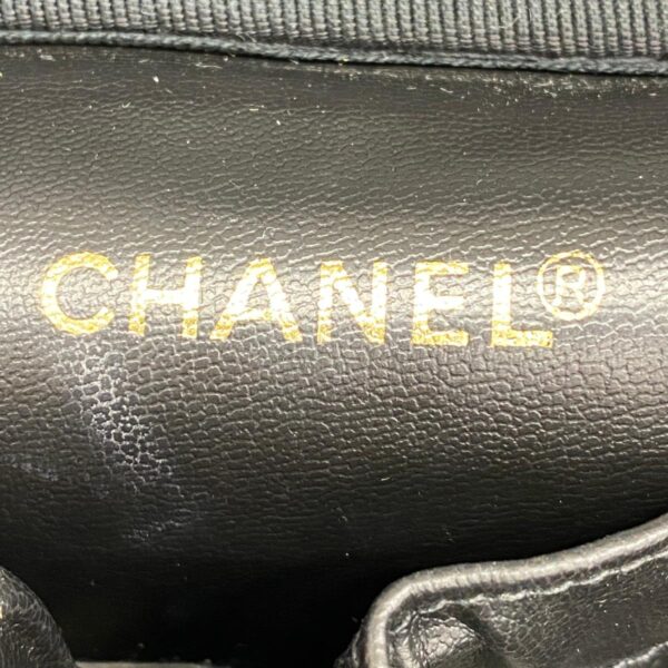 1240001051175 5 Chanel Bicolore Lambskin Vanity Bag Black