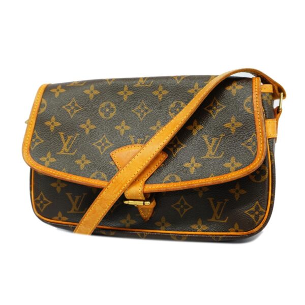 1240001051195 1 Louis Vuitton Sologne Monogram Shoulder Bag Brown