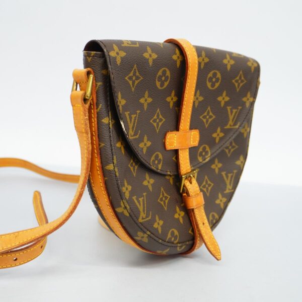 1240001051197 2 Louis Vuitton Chanti MM Monogram Shoulder Bag Brown