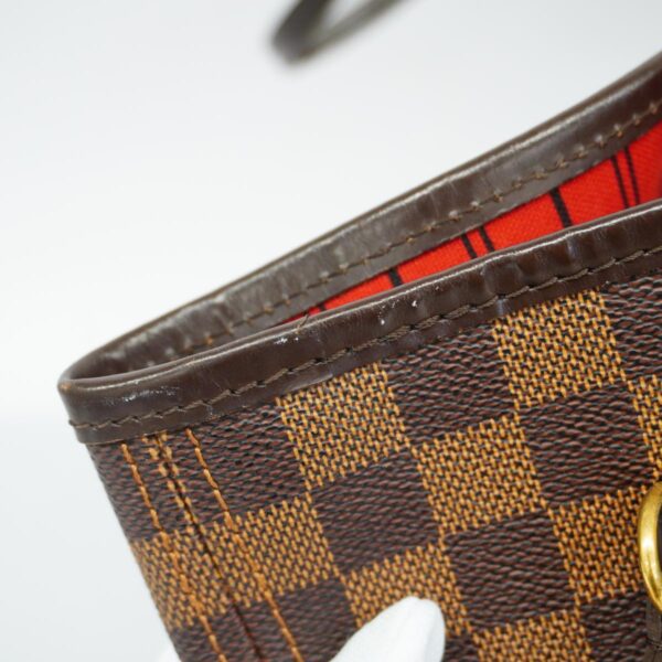 1240001051198 12 Louis Vuitton Neverfull MM Damier Tote Bag Ebene