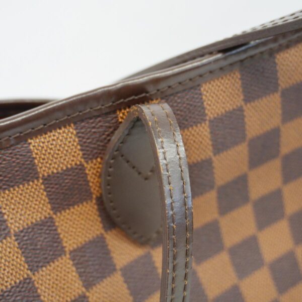 1240001051198 13 Louis Vuitton Neverfull MM Damier Tote Bag Ebene