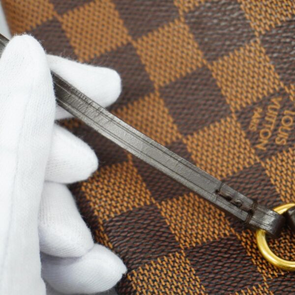 1240001051198 16 Louis Vuitton Neverfull MM Damier Tote Bag Ebene