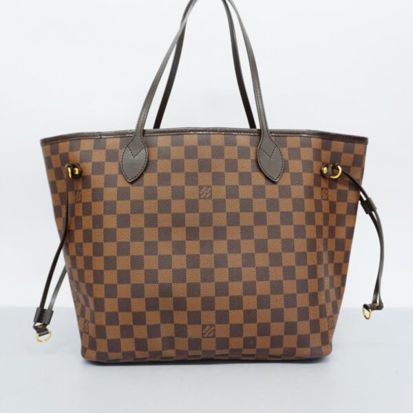 1240001051198 17 Louis Vuitton Neverfull MM Damier Tote Bag Ebene