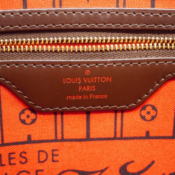 1240001051198 5 Louis Vuitton Neverfull MM Damier Tote Bag Ebene