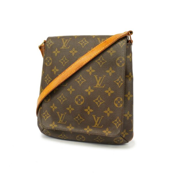 1240001051204 1 Louis Vuitton Musette Salsa Short Strap Monogram Shoulder Bag Brown