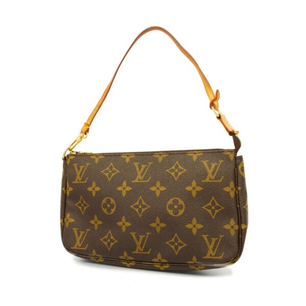 1240001051207 1 Louis Vuitton Pochette Accessory Monogram Pouch Brown