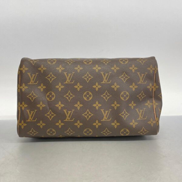 1240001051213 3 Louis Vuitton Speedy 30 Monogram Handbag Brown