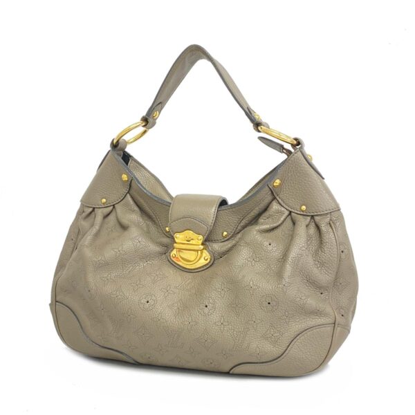 1240001051237 1 Louis Vuitton Solar GM Mahina Shoulder Bag Taupe