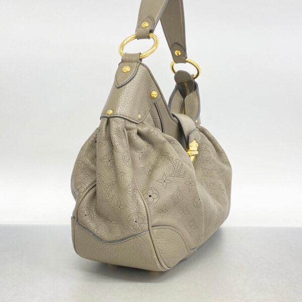 1240001051237 2 Louis Vuitton Solar GM Mahina Shoulder Bag Taupe