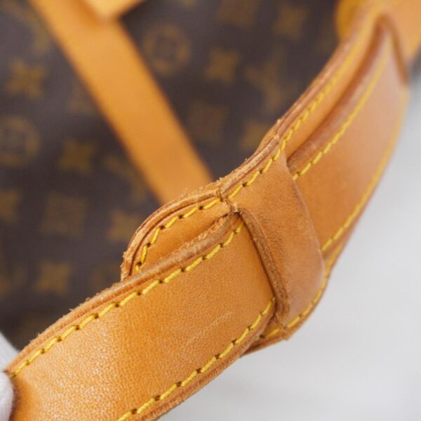 1240001051246 12 Louis Vuitton Keepall Bandouliere 55 Monogram Bag Brown