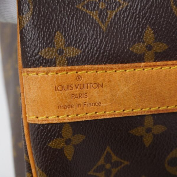 1240001051246 5 Louis Vuitton Keepall Bandouliere 55 Monogram Bag Brown