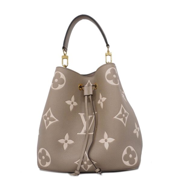 1240001051249 1 Louis Vuitton Neonoe MM Empreinte Handbag Tourtrail Crème