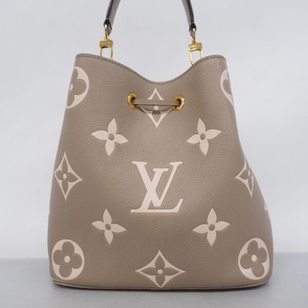 1240001051249 15 Louis Vuitton Neonoe MM Empreinte Handbag Tourtrail Crème