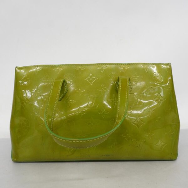 1240001051250 18 Louis Vuitton Wilshire Boulevard Vernis Handbag Vert Tonic