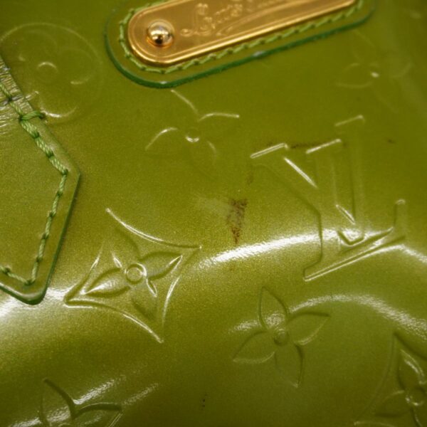 1240001051250 7 Louis Vuitton Wilshire Boulevard Vernis Handbag Vert Tonic