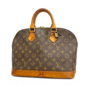 1240001051253 1 Louis Vuitton Pallas BB Shoulder Bag Shoulder Bag PVC Coated Canvas Monogram Brown