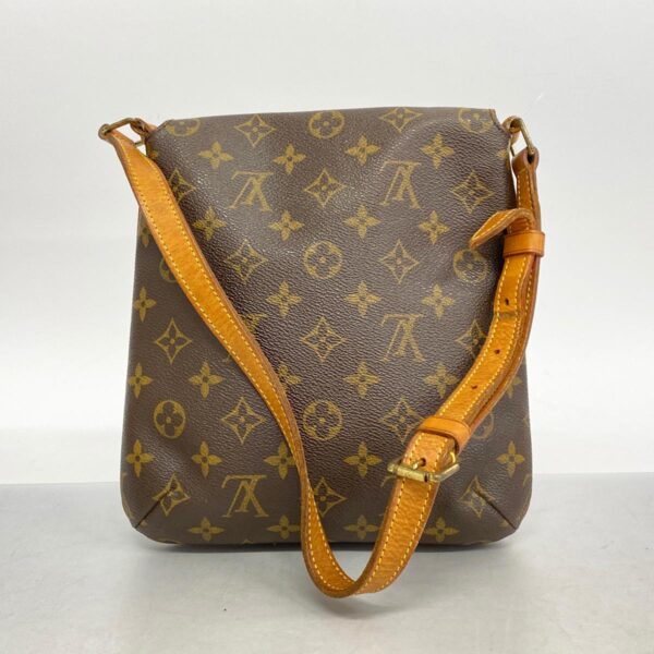 1240001051256 12 Louis Vuitton Musette Salsa Short Monogram Shoulder Bag Brown