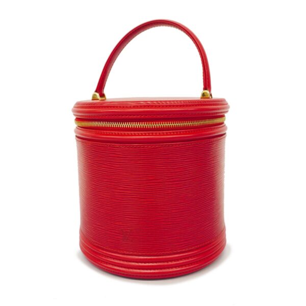 1240001051278 1 Louis Vuitton Cannes Epi Handbag Castilian Red