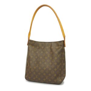 1240001051279 1 Celine Tote Bag Handbag Boogie Bag Brown Gold Nylon Canvas Leather