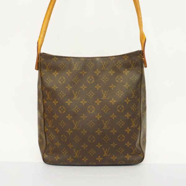 1240001051279 14 Louis Vuitton Looping GM Monogram Shoulder Bag Brown