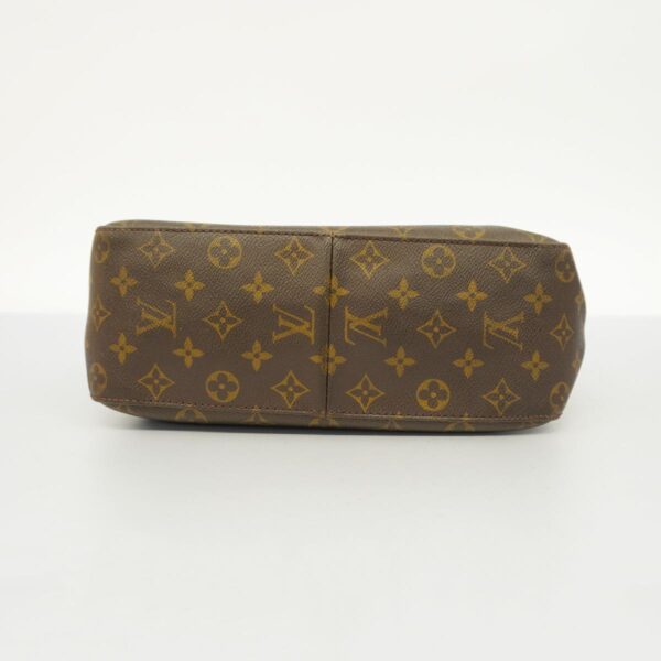 1240001051279 3 Louis Vuitton Looping GM Monogram Shoulder Bag Brown