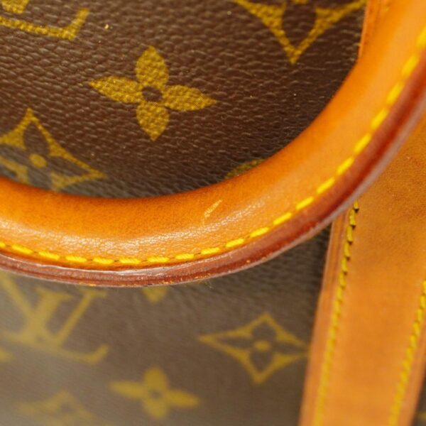 1240001051282 8 Louis Vuitton Porte de Cumin Voyage Monogram Briefcase Brown