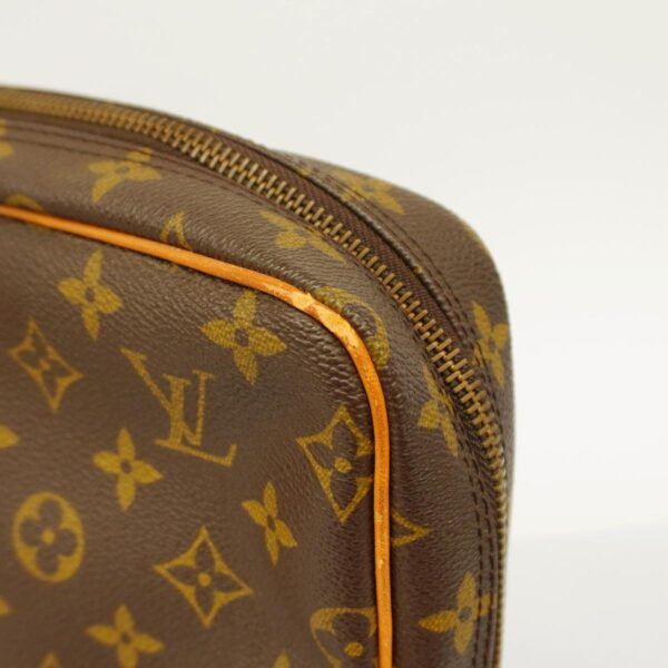 1240001051282 9 Louis Vuitton Porte de Cumin Voyage Monogram Briefcase Brown