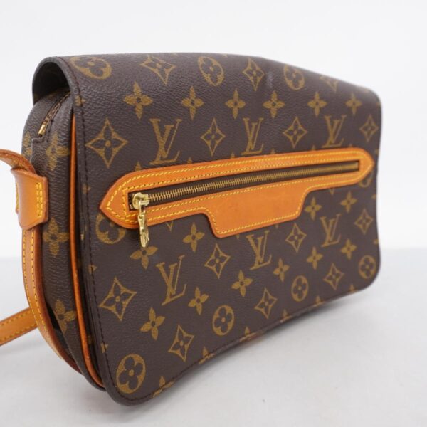 1240001051286 2 Louis Vuitton Saint Germain 28 Monogram Shoulder Bag Brown