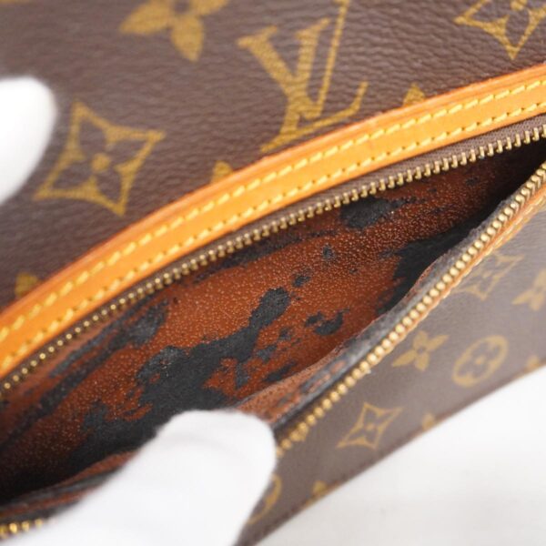 1240001051286 7 Louis Vuitton Saint Germain 28 Monogram Shoulder Bag Brown