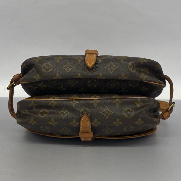 1240001051310 3 Louis Vuitton Saumur 30 Monogram Shoulder Bag Brown