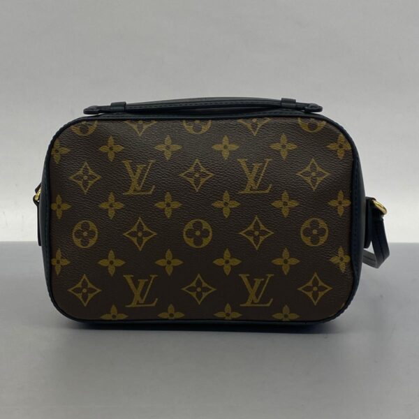 1240001051312 11 Louis Vuitton Saintonge Monogram Shoulder Bag Noir Black