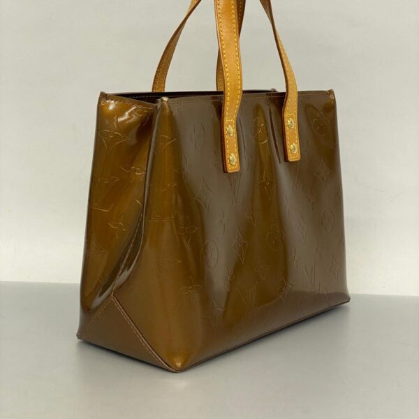 1240001051314 2 Louis Vuitton Lead PM Vernis Handbag Bronze