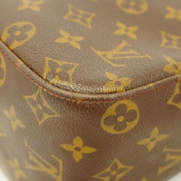 1240001051320 6 Louis Vuitton Looping GM Monogram Shoulder Bag Brown