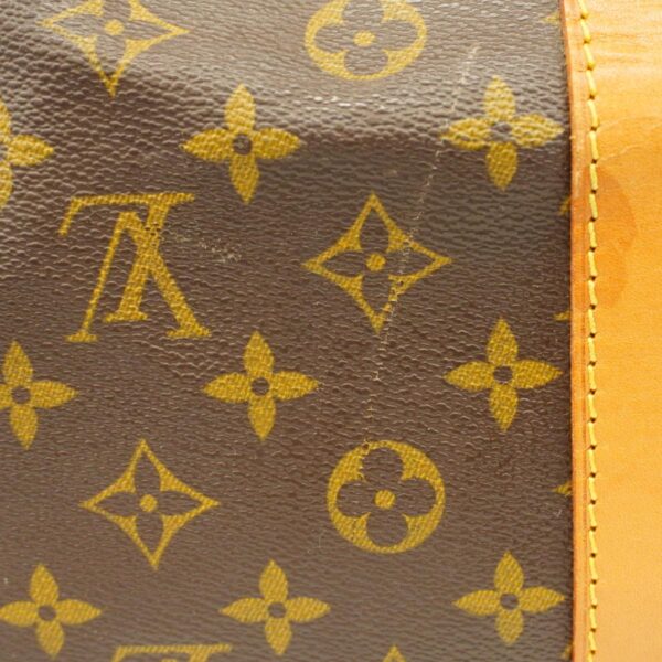 1240001051325 11 Louis Vuitton Keepall 60 Monogram Bag Brown