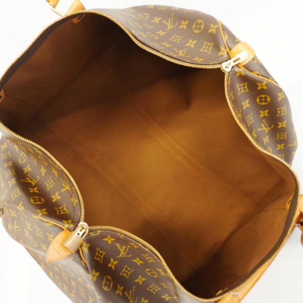 1240001051325 4 Louis Vuitton Keepall 60 Monogram Bag Brown