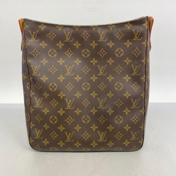 1240001051353 13 Louis Vuitton Looping GM Monogram Shoulder Bag Brown