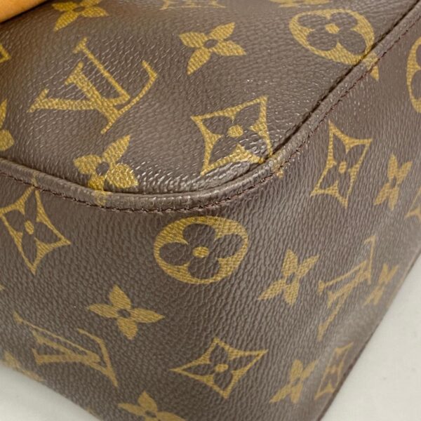 1240001051353 7 Louis Vuitton Looping GM Monogram Shoulder Bag Brown