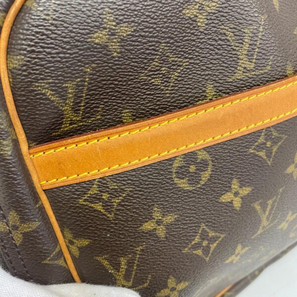 1240001051355 12 Louis Vuitton Reporter GM Monogram Shoulder Bag Brown