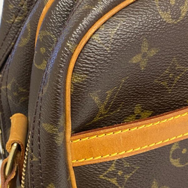 1240001051355 14 Louis Vuitton Reporter GM Monogram Shoulder Bag Brown