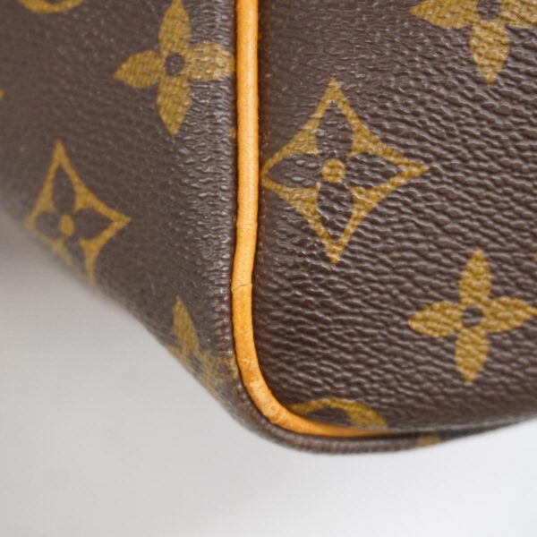 1240001051390 11 1 Louis Vuitton Keepall Bandouliere 60 Monogram Bag Brown