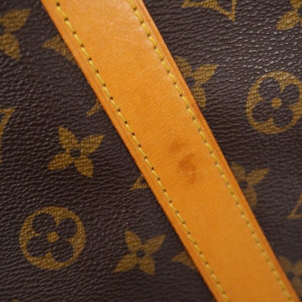 1240001051390 13 1 Louis Vuitton Keepall Bandouliere 60 Monogram Bag Brown