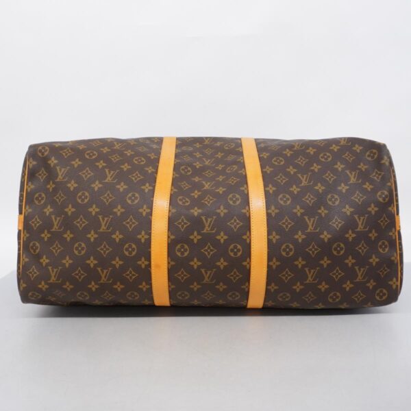 1240001051390 3 1 Louis Vuitton Keepall Bandouliere 60 Monogram Bag Brown