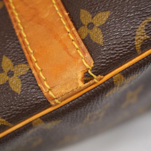 1240001051390 8 1 Louis Vuitton Keepall Bandouliere 60 Monogram Bag Brown