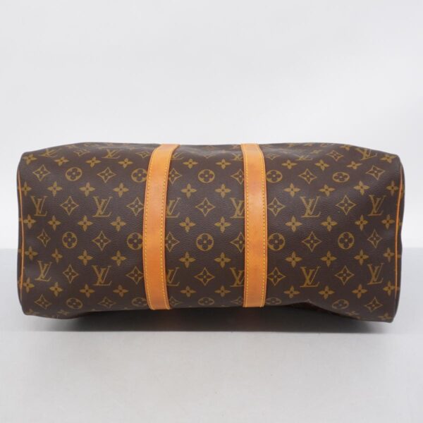 1240001051391 3 Louis Vuitton Keepall 45 Monogram Bag Brown