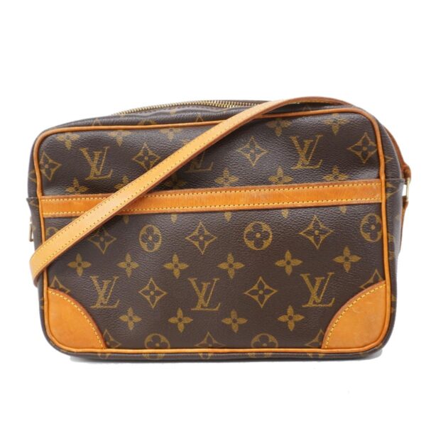 1240001051395 1 Louis Vuitton Trocadero 274 Monogram Shoulder Bag Brown