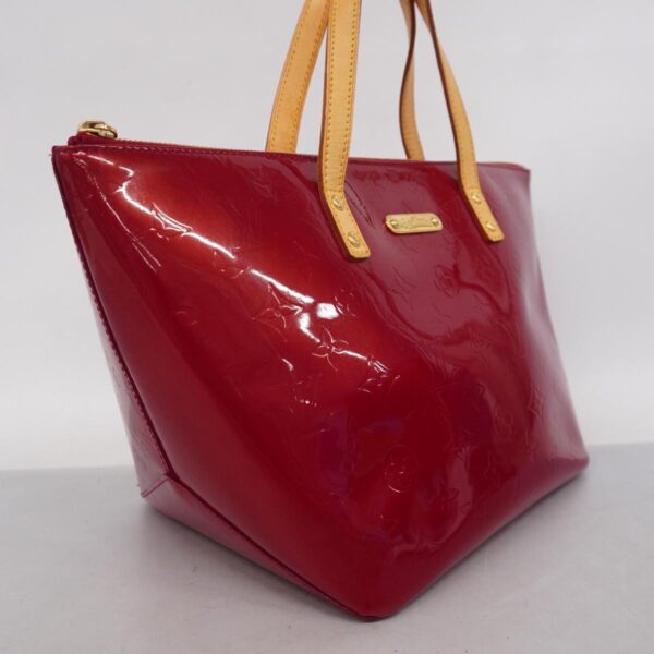 1240001051400 2 1 Louis Vuitton Bellevue PM Vernis Handbag Pomme dAmour