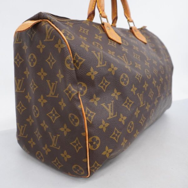 1240001051415 2 Louis Vuitton Speedy 40 Monogram Handbag Brown