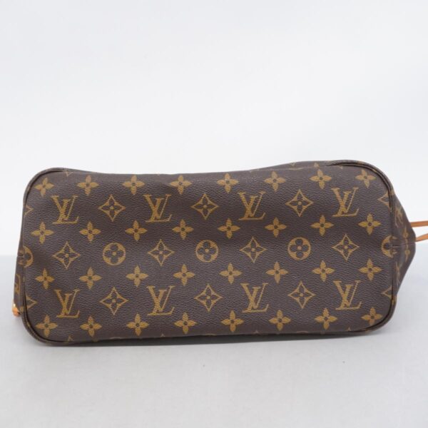 1240001051416 3 Louis Vuitton Neverfull MM Monogram Tote Bag Brown